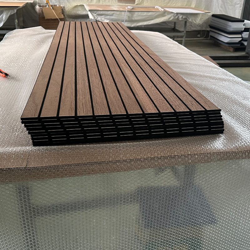 现代款PVC&聚酯纤维吸音板(工厂直供,家/办公隔音) 现代款PVC&聚酯纤维吸音板(工厂直供,家/办公隔音)