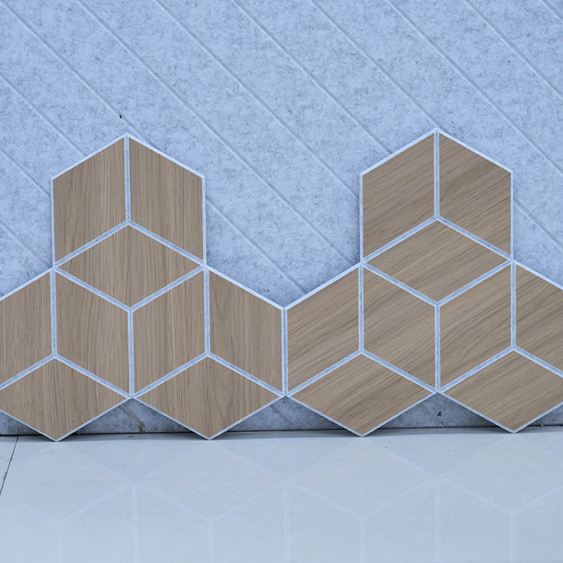 雅音现代PVC吸音墙板（热压复合聚酯纤维基材，多样化装饰风格）